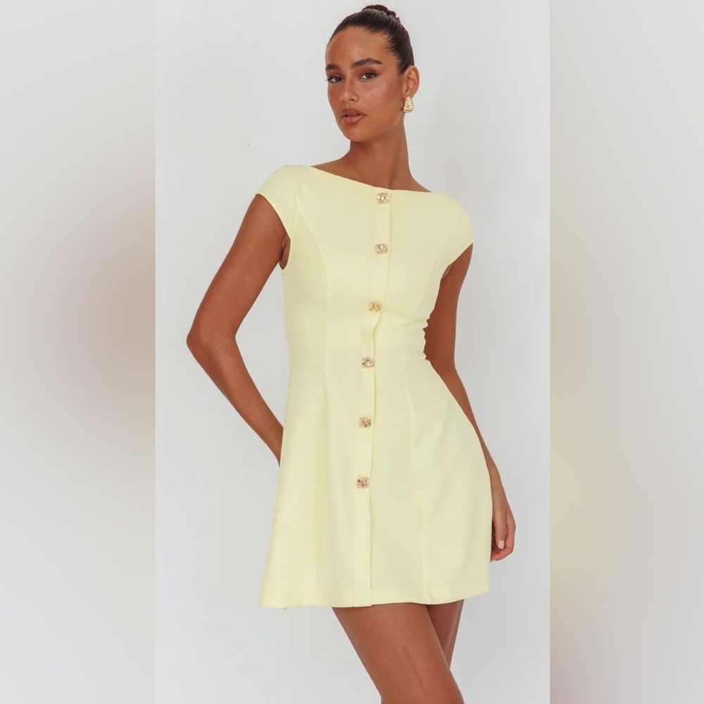 Saints & Secrets Rebel Cap Sleeve Mini Dress